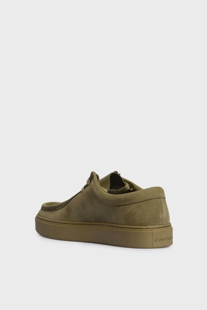 Чоловічі зелені замшеві дезерти APRON LACE UP NB 5