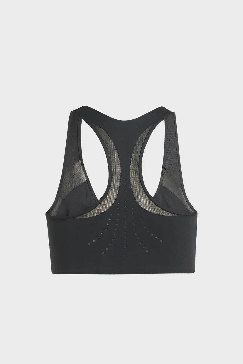 Жіночий чорний топ adidas By Stella McCartney Power Impact Training Medium Support 7