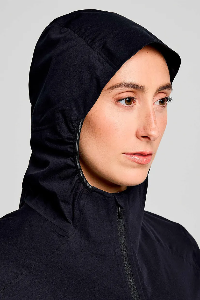 Жіноча чорна вітровка HURRICANE WATERPROOF JACKET 4