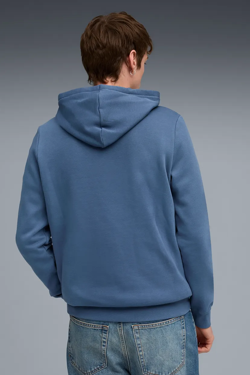 Чоловіче синє худі Essentials No. 1 Logo Hoodie Men 3