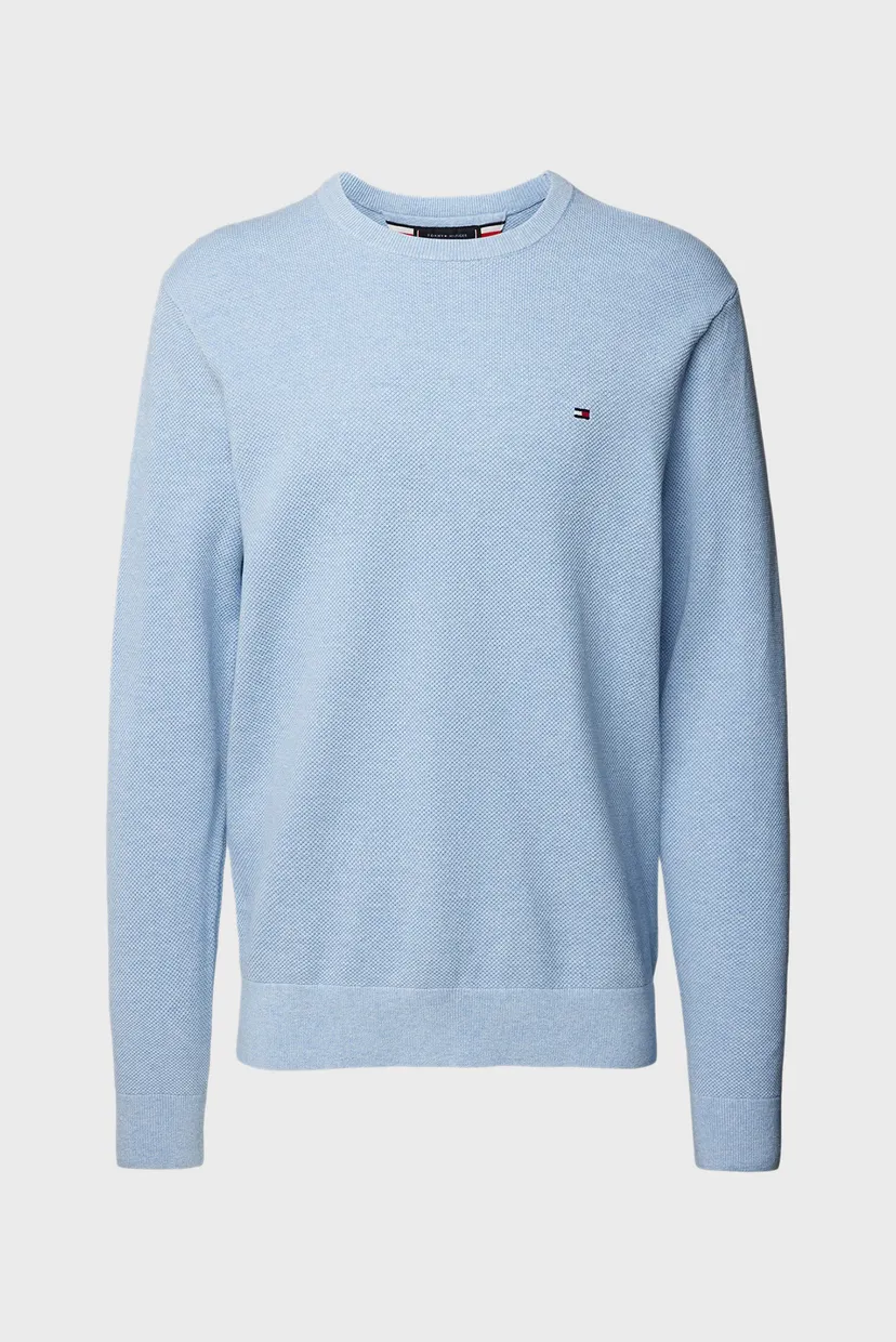 Мужской голубой джемпер ESSENTIAL STRUCTURE CREW NECK 6