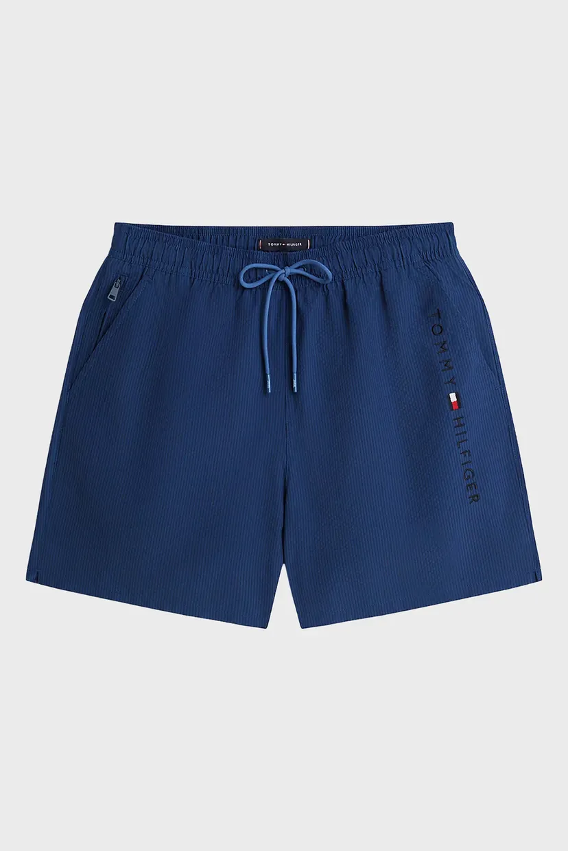 Мужские темно-синие плавательные шорты в полоску MEDIUM DRAWSTRING ITHACA 5
