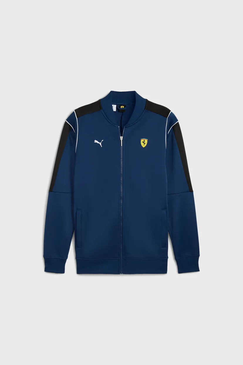 Чоловіча темно-синя спортивна кофта Scuderia Ferrari MT7 Track Jacket Men 4