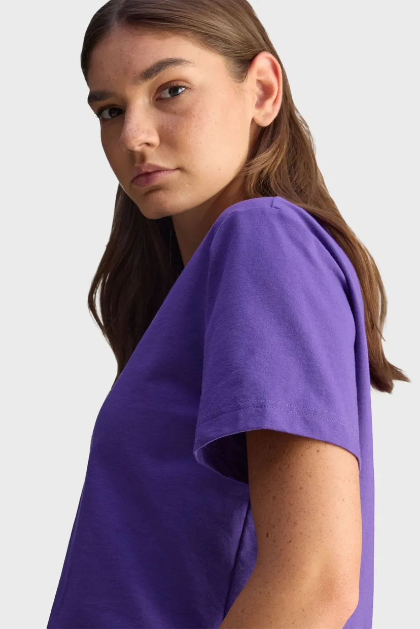 Жіноча фіолетова футболка adidas by Stella McCartney TrueCasuals Regular Sportswear 5