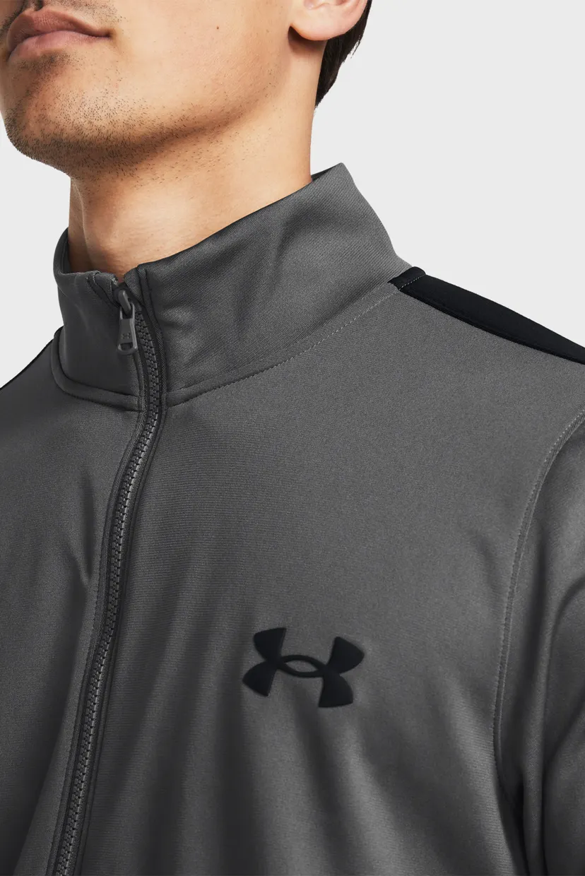Мужской серый спортивный костюм (кофта, брюки) UA Knit Track Suit 3