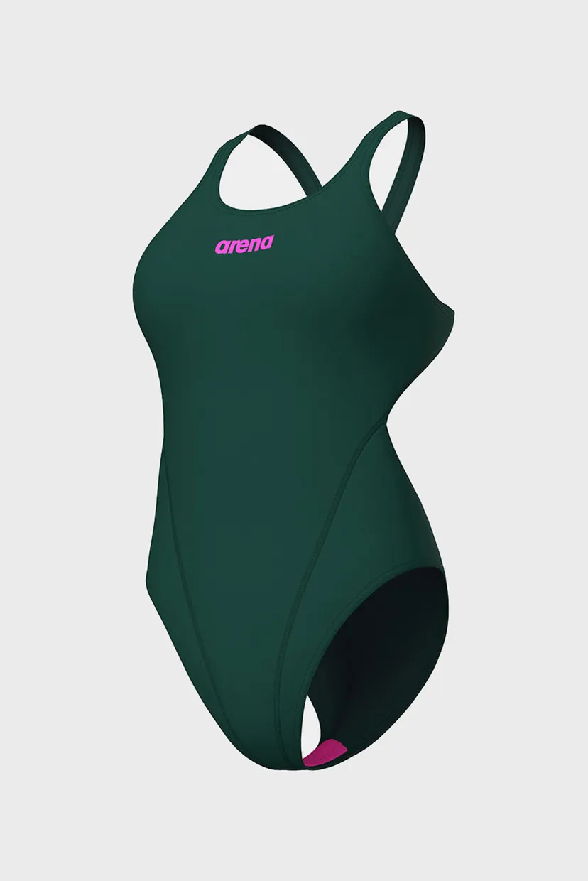 Жіночий темно-зелений купальник TEAM SWIMSUIT SWIM TECH SOLID 8