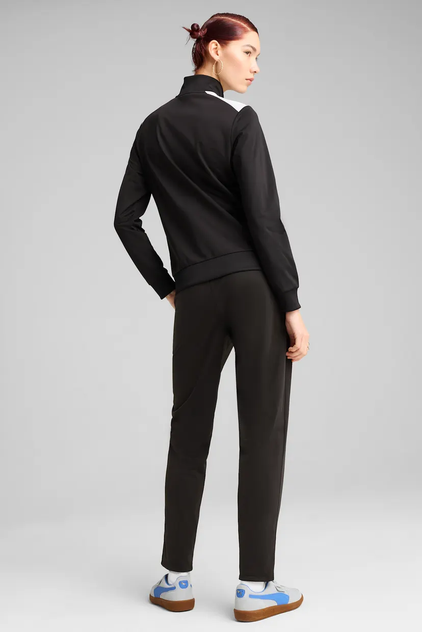 Женский черный спортивный костюм (кофта, брюки) Poly Suit Women 3