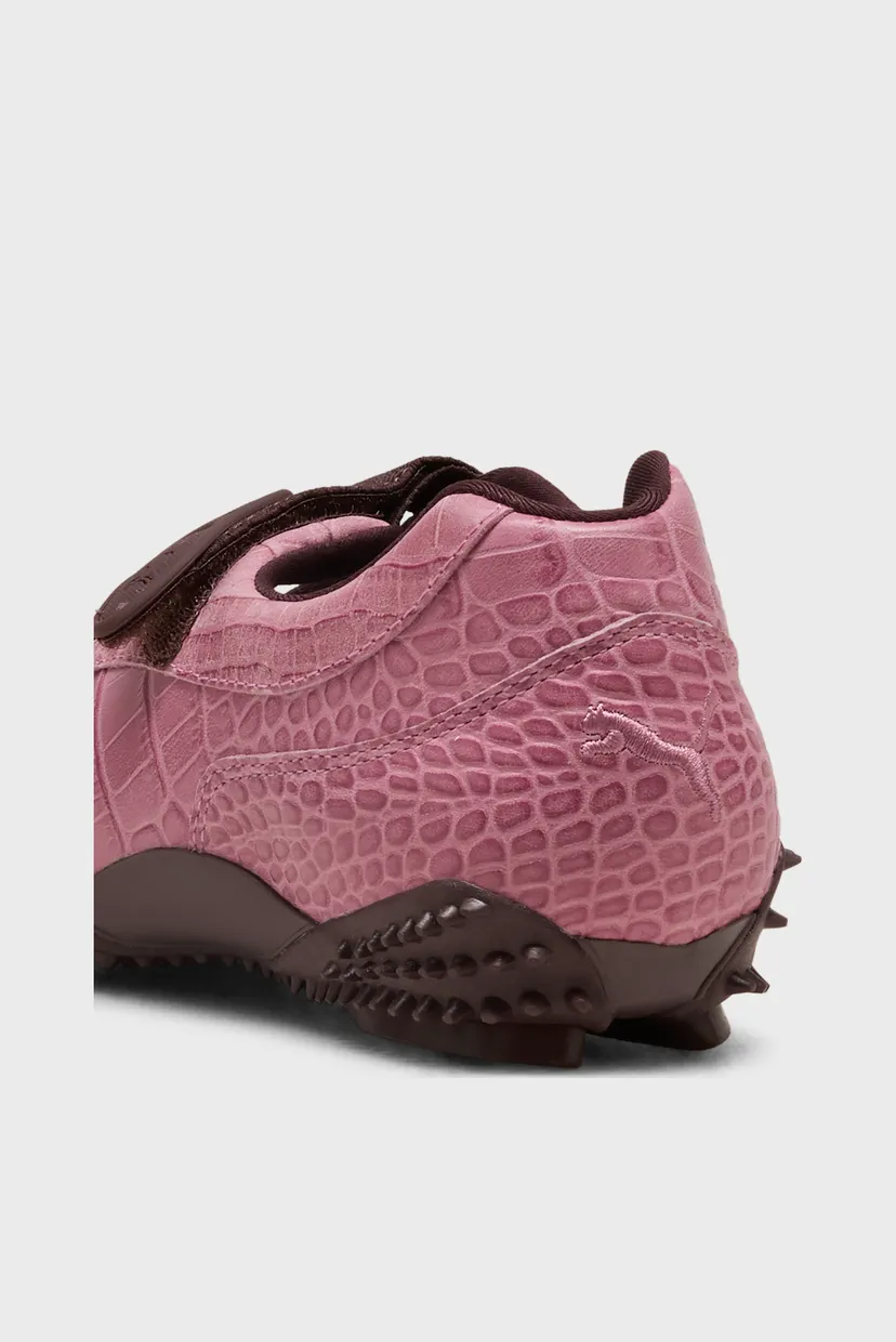 Рожеві шкіряні балетки Mostro Fey Sneakers Unisex 7