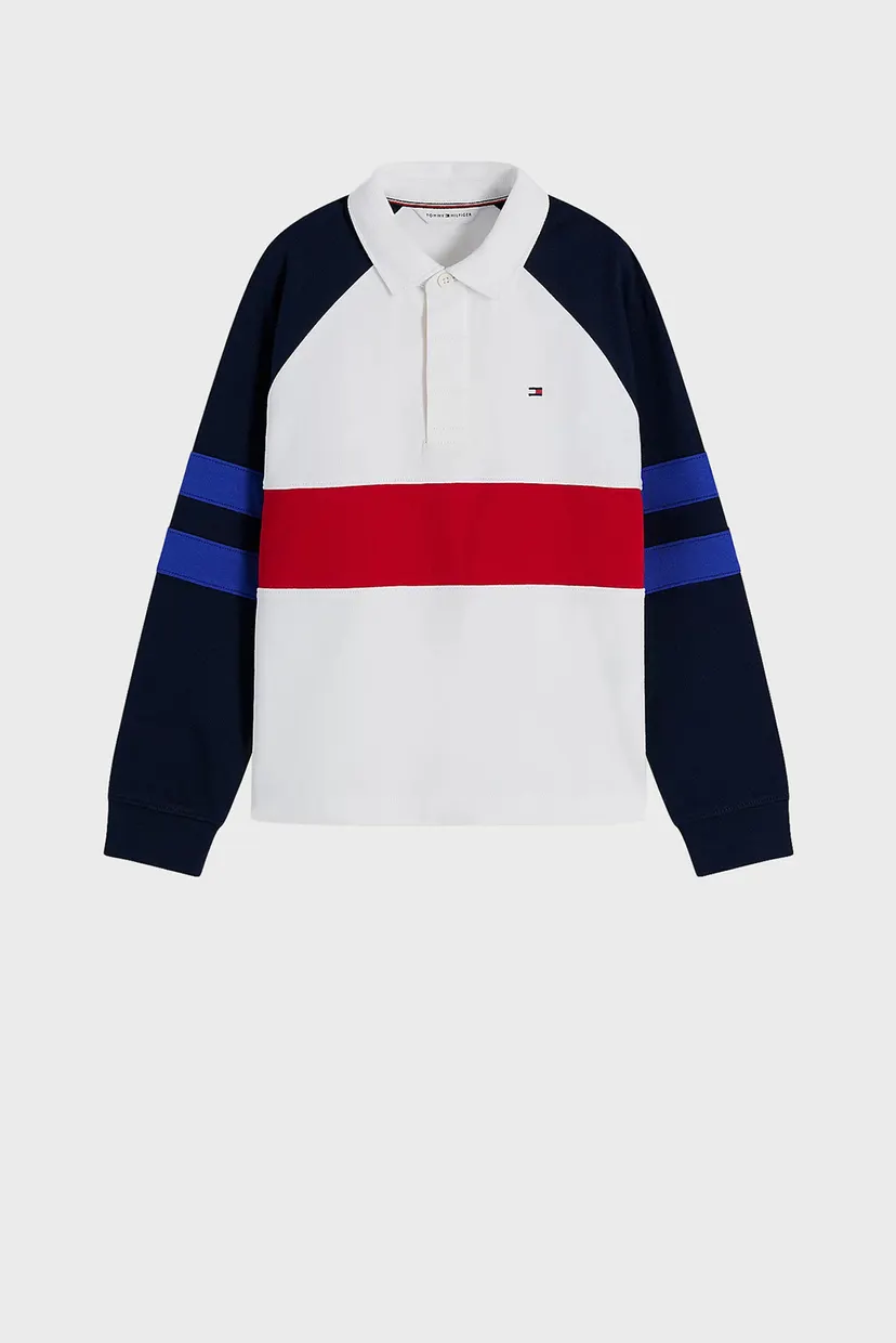 Дитяче поло COLOURBLOCK POLO SWEATSHIRT 6