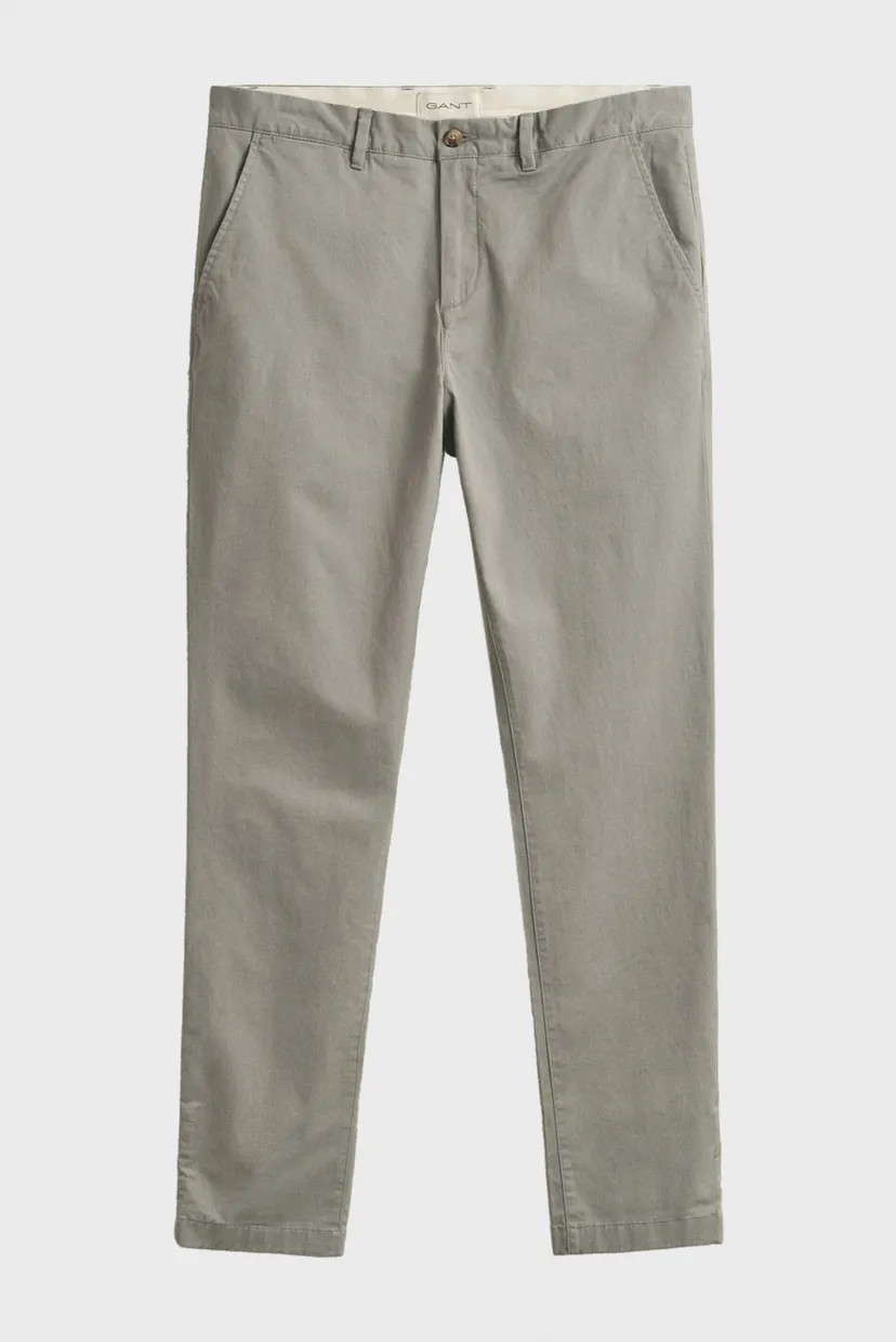 Чоловічі сірі чіноси SLIM CLASSIC 6