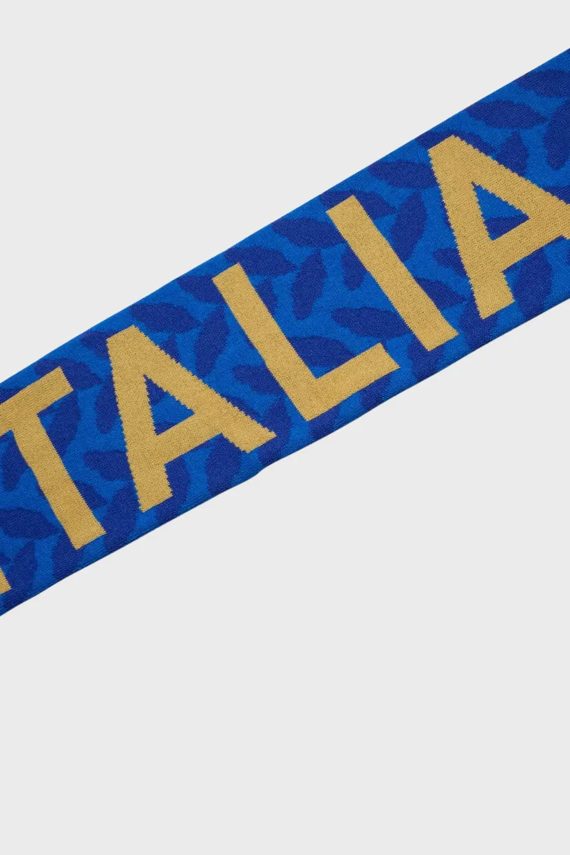 Синій шарф FIGC ITALY 3