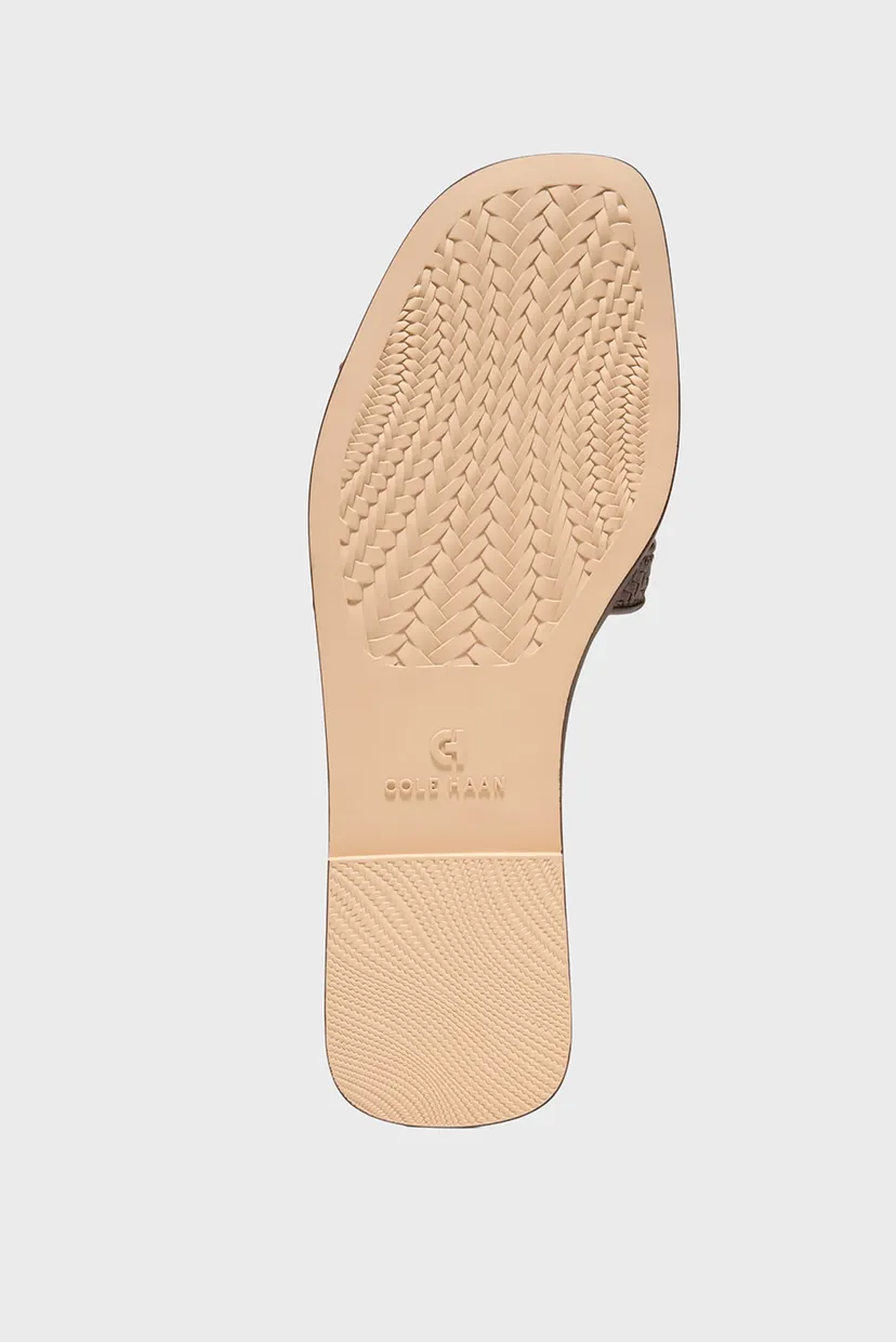 Женские черные кожаные слайдеры COLE HAAN Chrisee 6