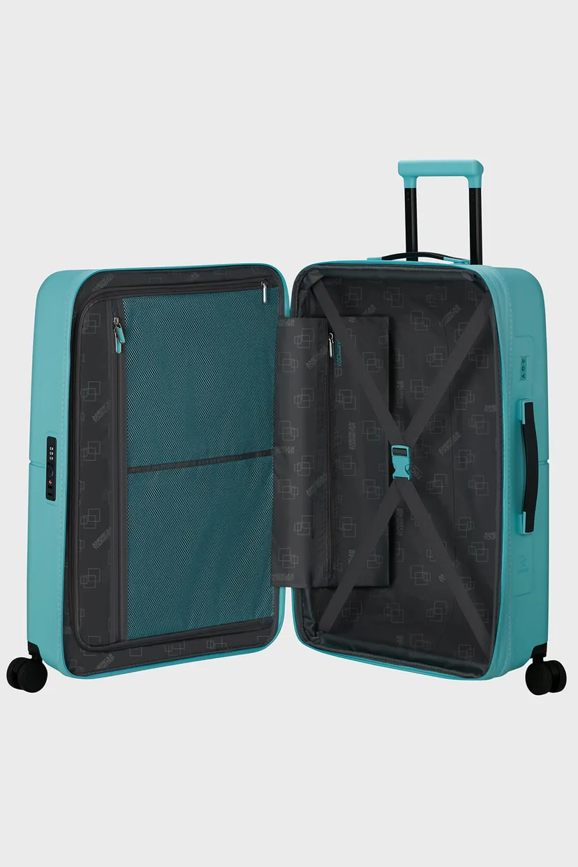 Блакитна валіза 67 см DASHPOP AQUA SKY 4