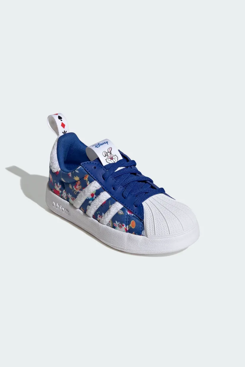 Дитячі сині снікерси з візерунком ADIDAS DISNEY ADIFOM SUPERSTAR 360 4
