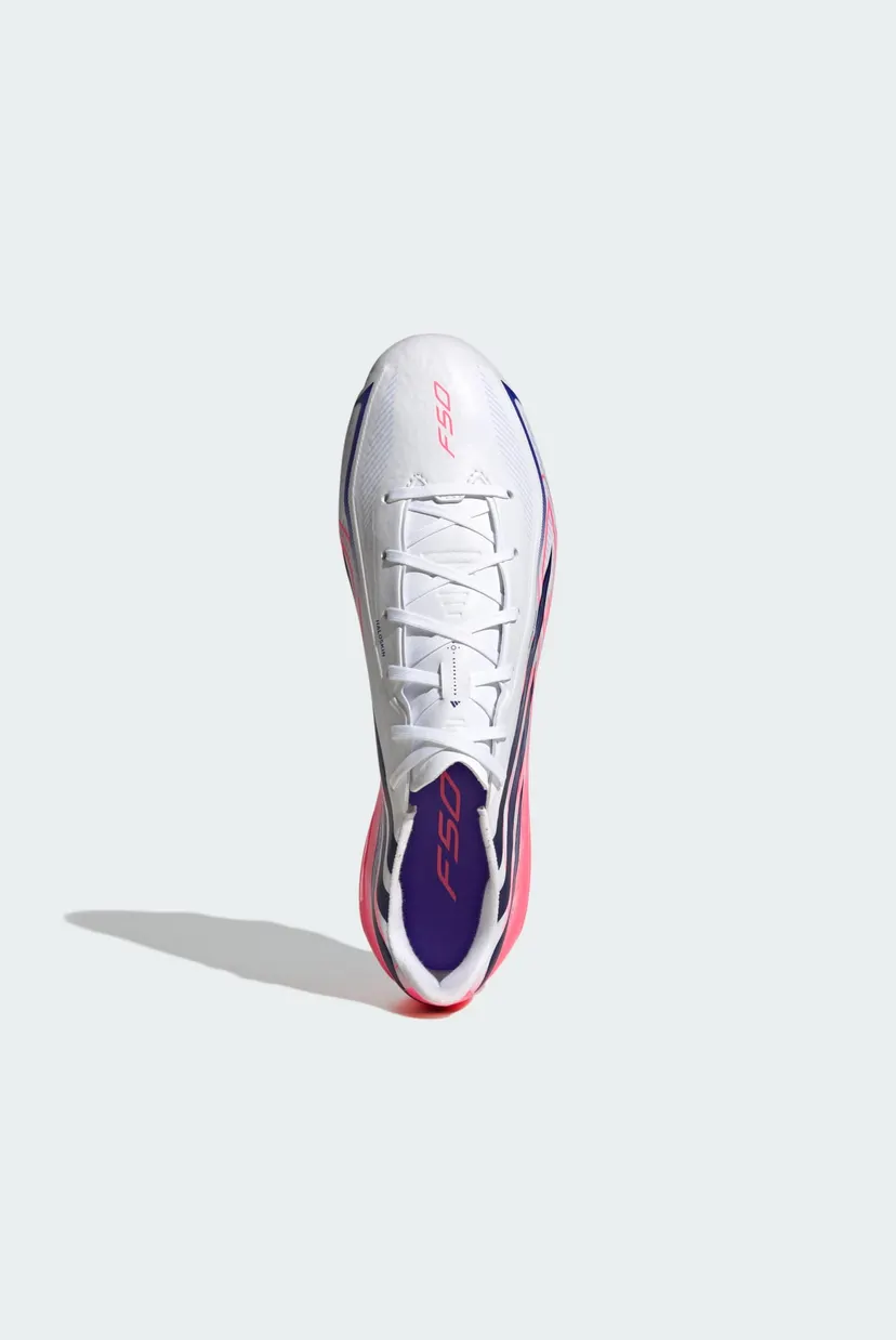 Білі бутси F50 HYPERFAST LEAGUE Firm Ground Football 4
