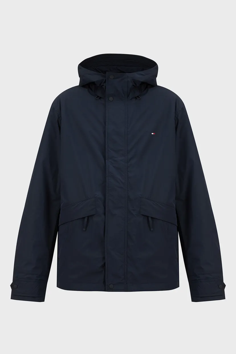 Чоловіча темно-синя куртка LW PACKABLE HOODED JKT 6
