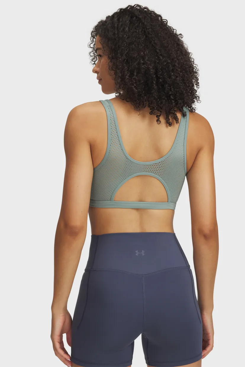 Жіночий м'ятний топ UA Infinity Low Mesh 4