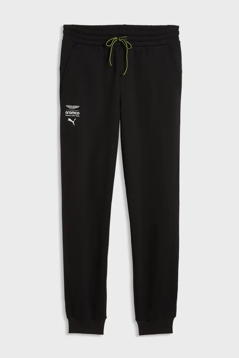 Чоловічі чорні спортивні штани PUMA x ASTON MARTIN ARAMCO F1® TEAM Essentials Sweatpants Men 4