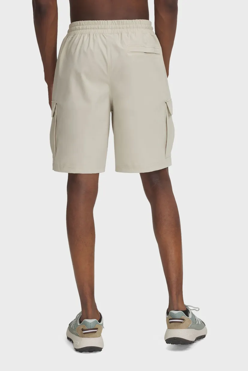 Чоловічі бежеві шорти UA Vibe Woven Cargo Short 3