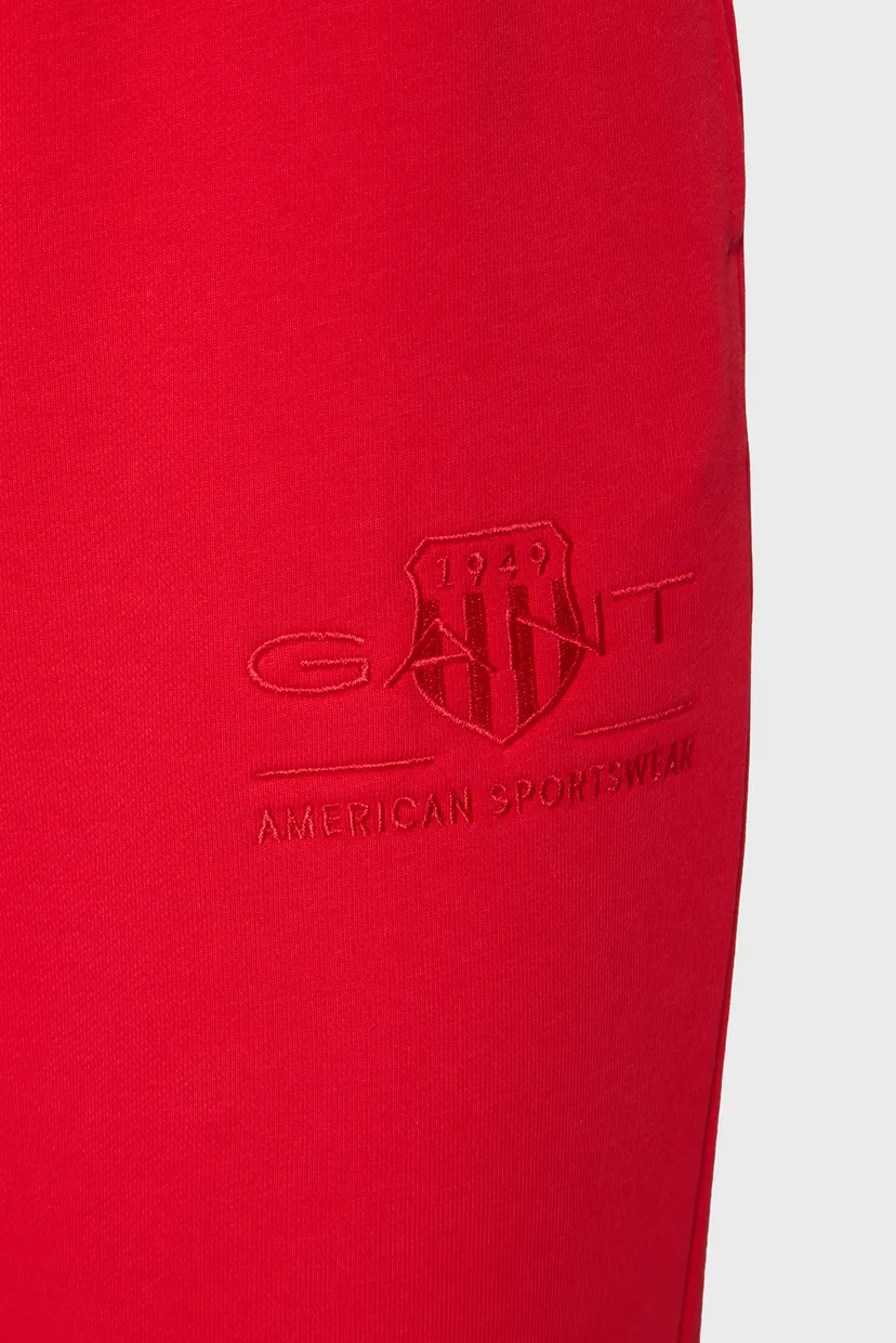 Женские красные спортивные брюки REG TONAL SHIELD SWEATPANTS 3