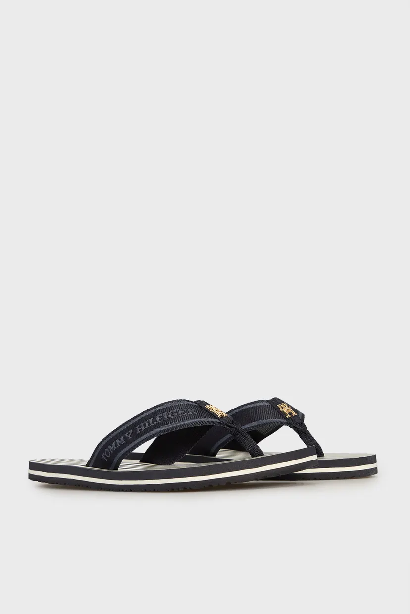 Жіночі темно-сині в'єтнамки TH STRIPES BEACH SANDAL 3