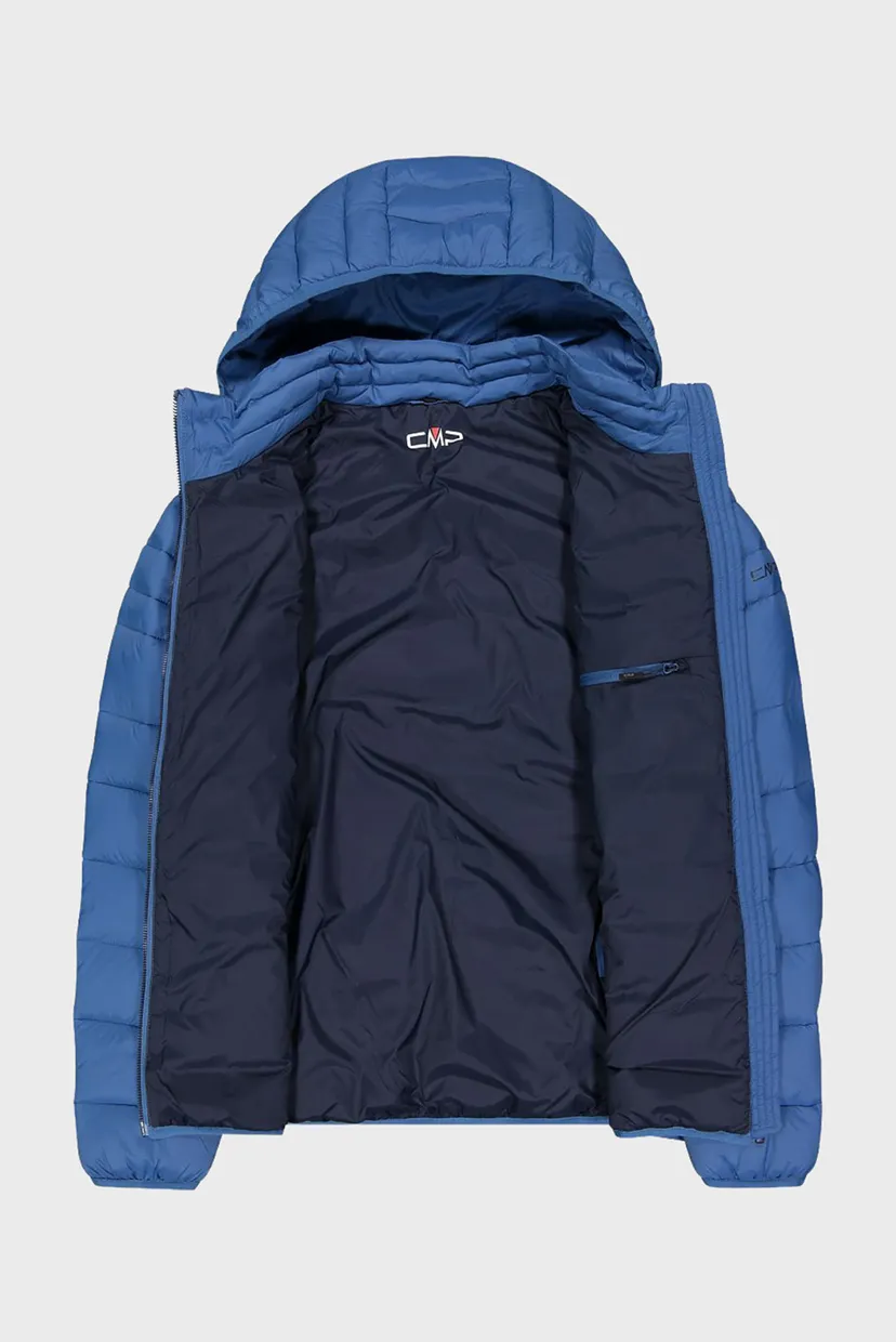 Мужская синяя куртка SNAPS HOOD 3M THINSULAT 4