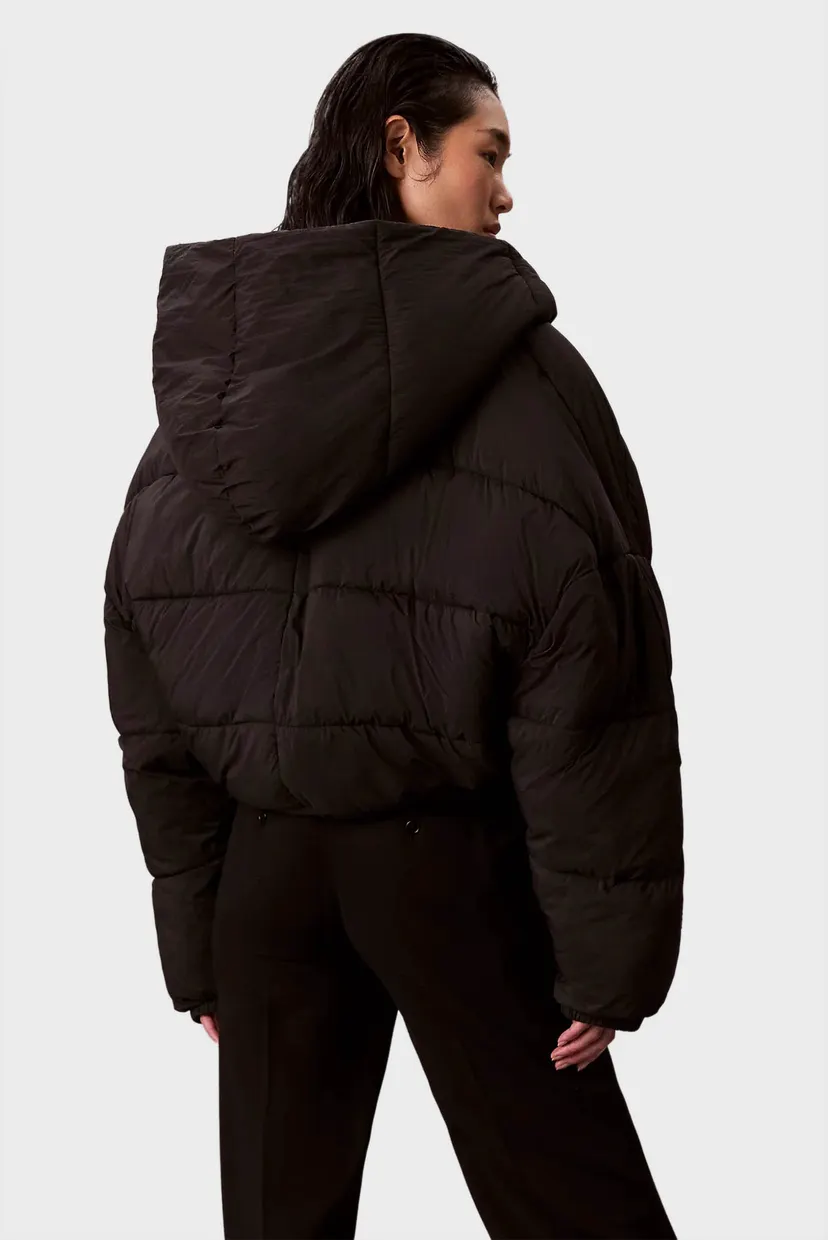 Жіноча чорна куртка BLANKET JACKET 3