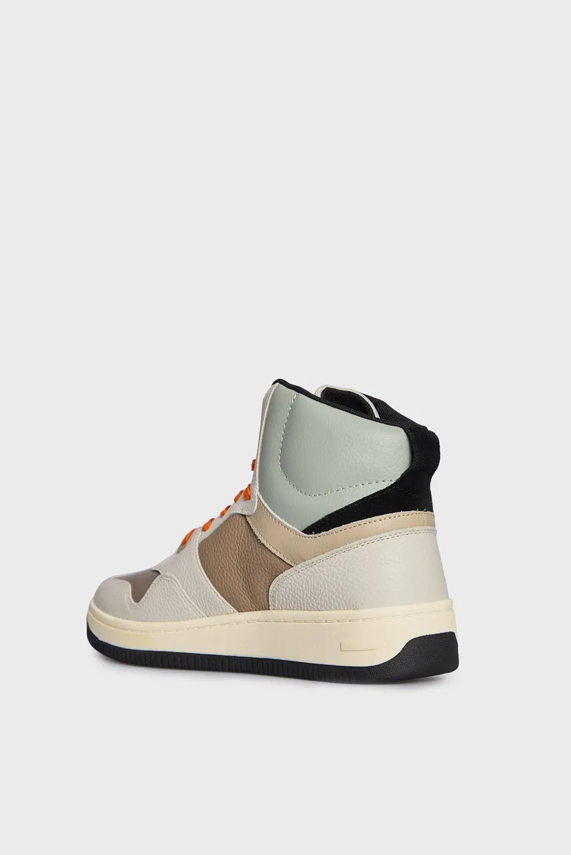Чоловічі шкіряні хайтопи TJM BASKET MID LEATHER 4
