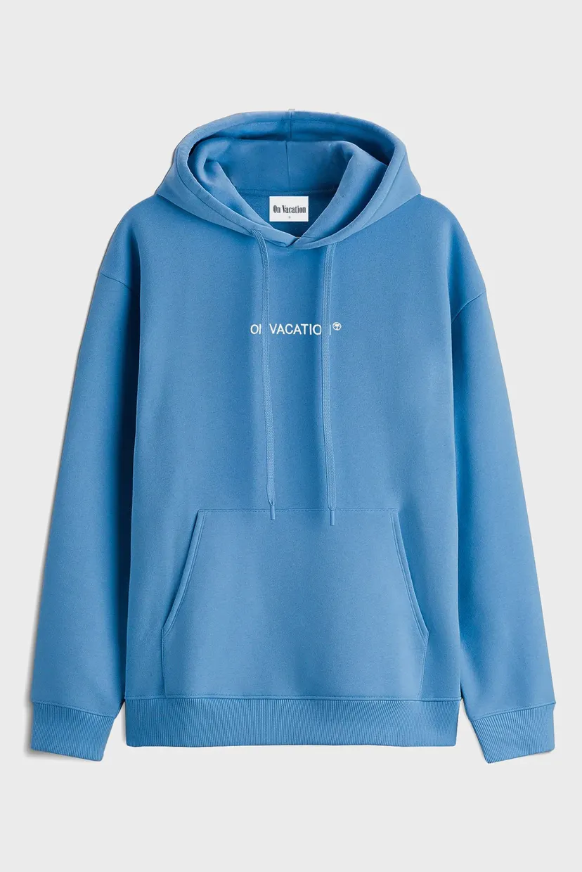 Мужское синее худи Central Carrier 8