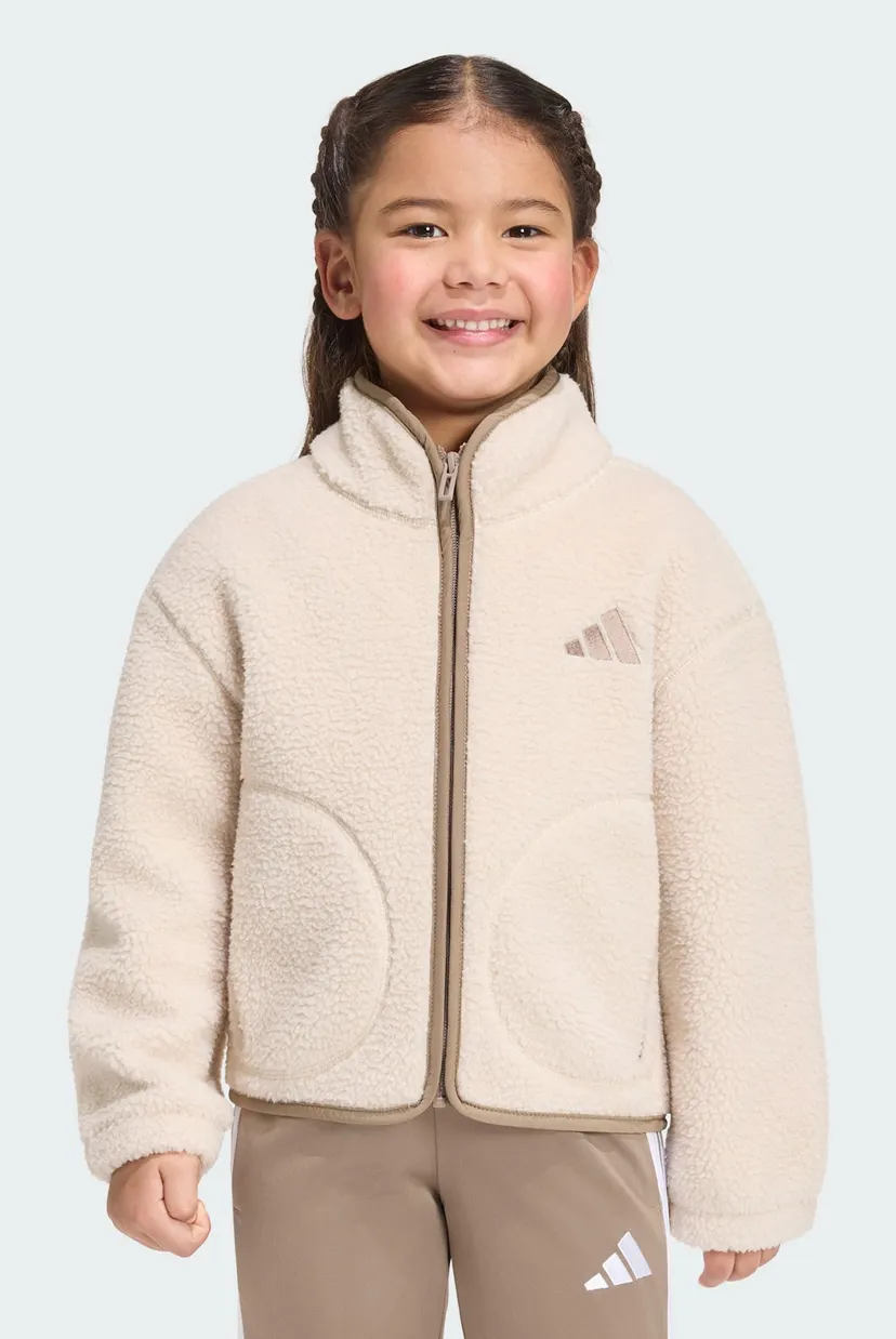 Дитяча бежева спортивна кофта ALPACA SHERPA 4