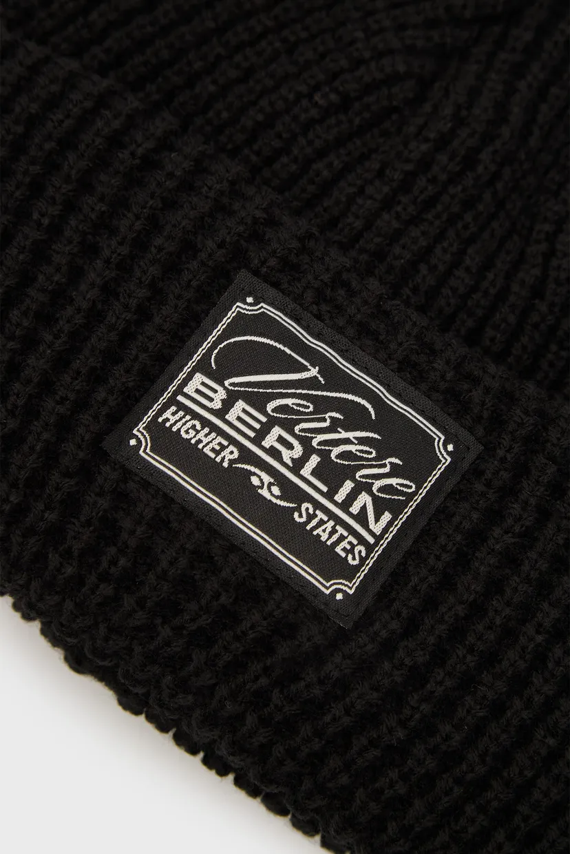 Чорна шапка HIGHER STATES BEANIE 3