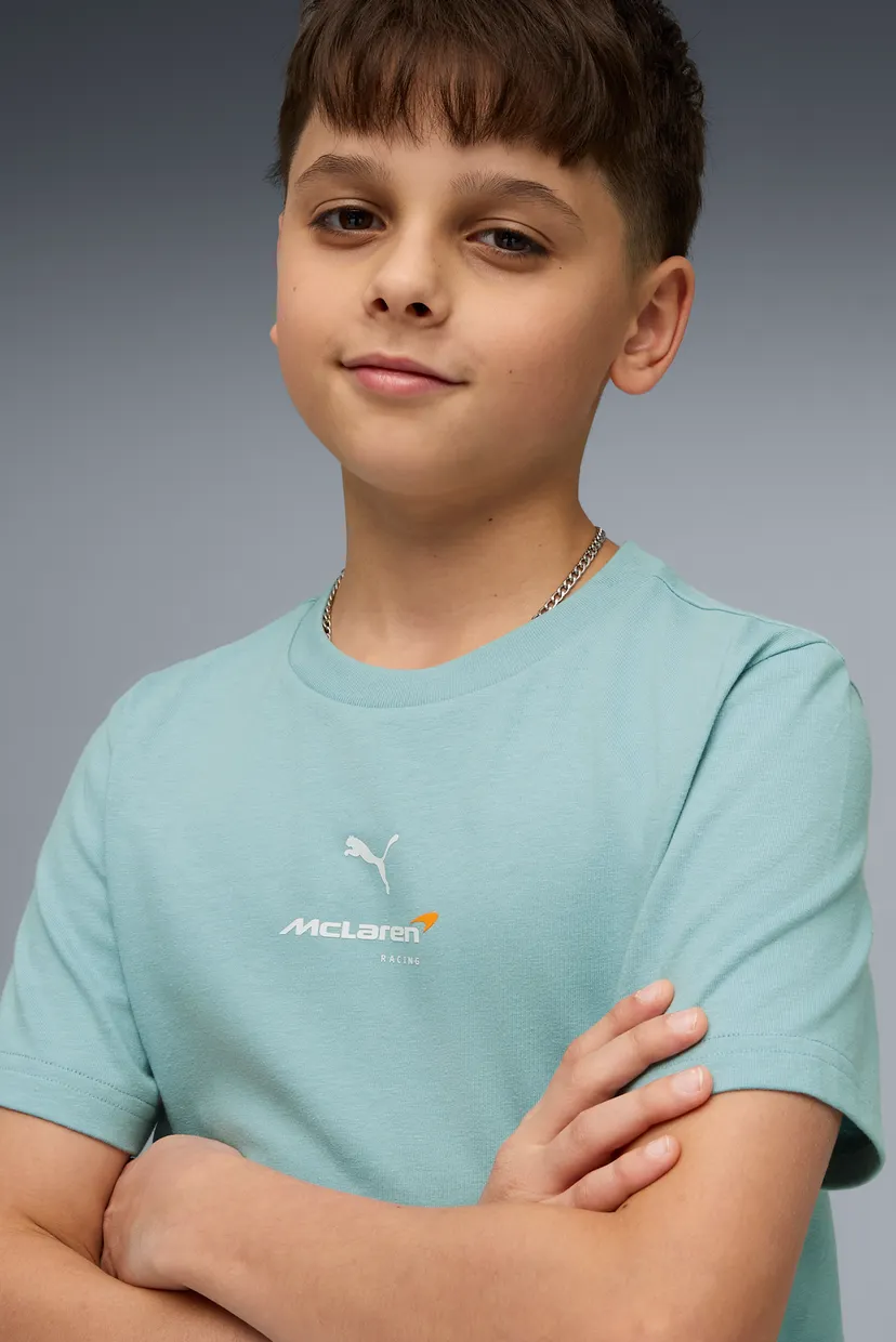 Детская мятная футболка McLAREN RACING Essentials Tee Youth 4