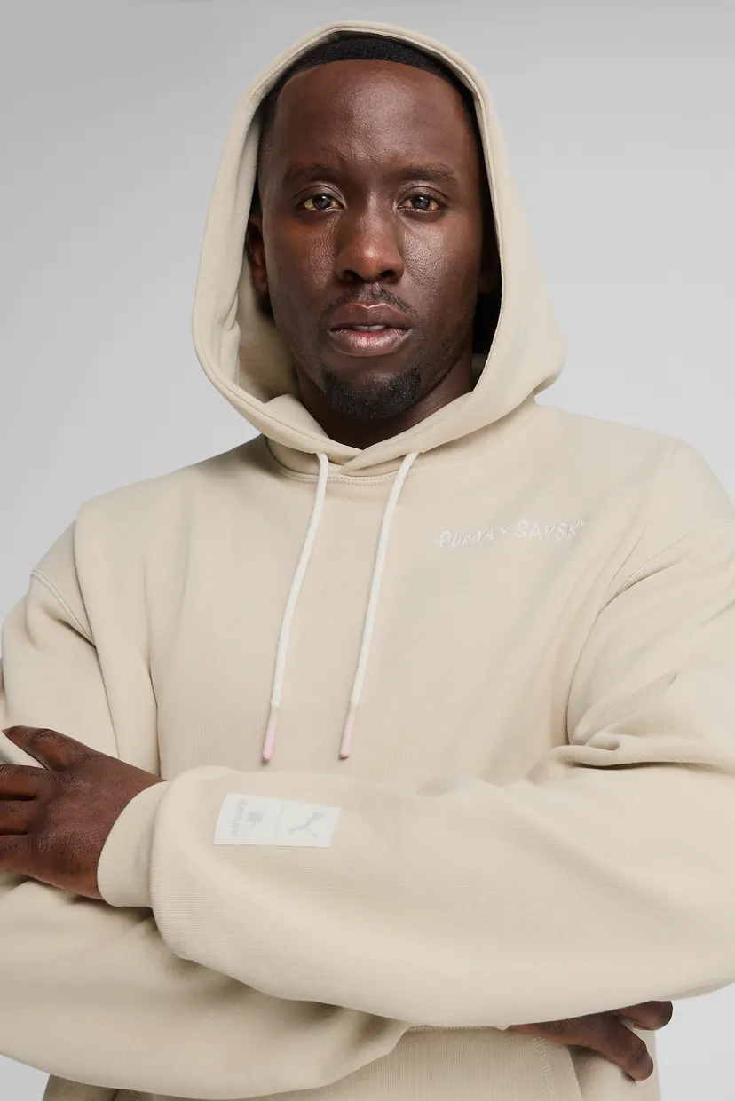 Чоловіче бежеве худі PUMA x SAYSKY Hoodie PUMA 526955 — MD-Fashion