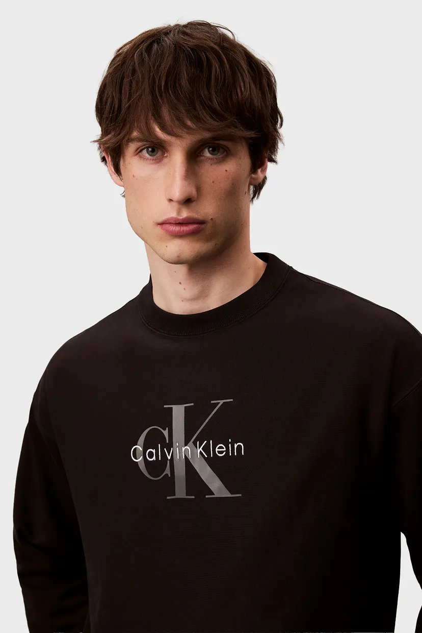 Мужской черный свитшот PREMIUM TERRY 5