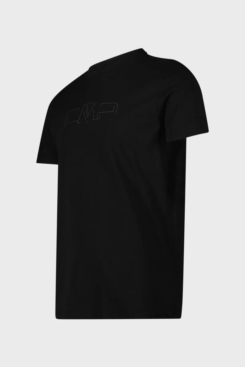Чоловіча чорна футболка JERSEY COTTON 3