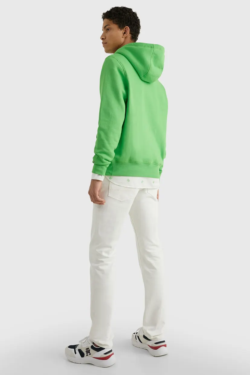 Чоловіче зелене худі TOMMY LOGO 3