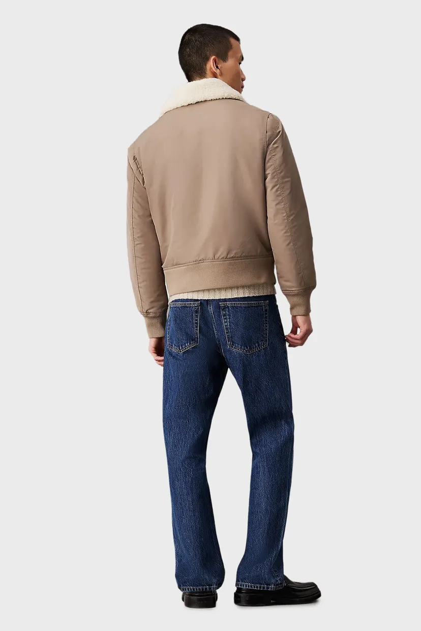Чоловіча оливкова куртка AVIATOR SHERPA JACKET 3