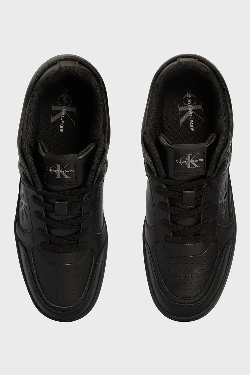 Чоловічі чорні снікерси BASKET CUP LOW LACEUP TUMBLED 4