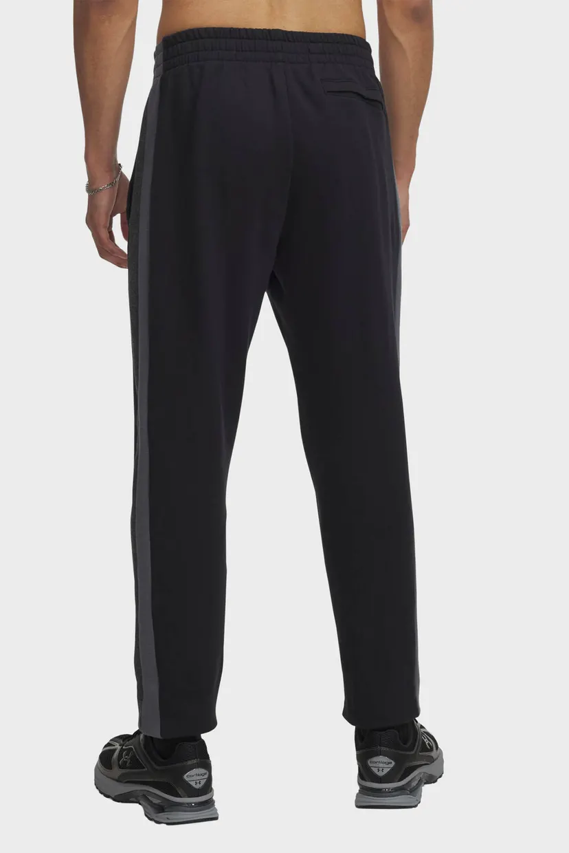 Мужские черные спортивные брюки UA Rival Flc CB Pants 3