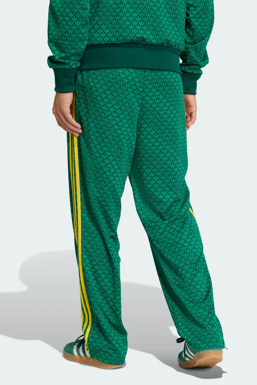 Чоловічі зелені спортивні штани з візерунком FIREBIRD LOOSE MONOGRAM 3