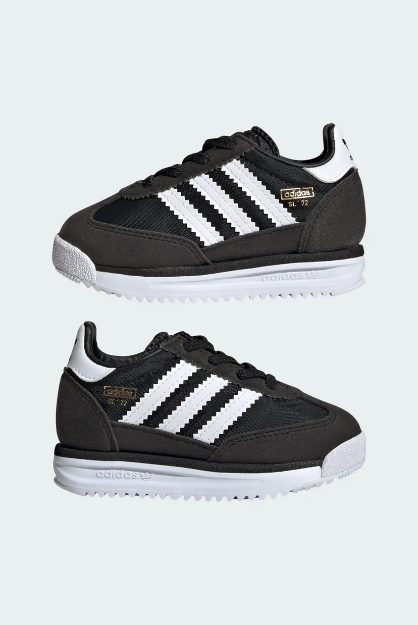 Дитячі чорні кросівки SL 72 RS Elastic Laces Kids 7