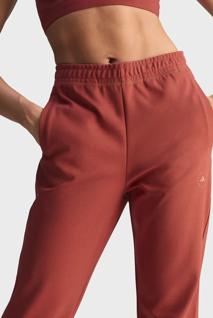 Жіночі теракотові спортивні штани adidas by Stella McCartney Knitted 4