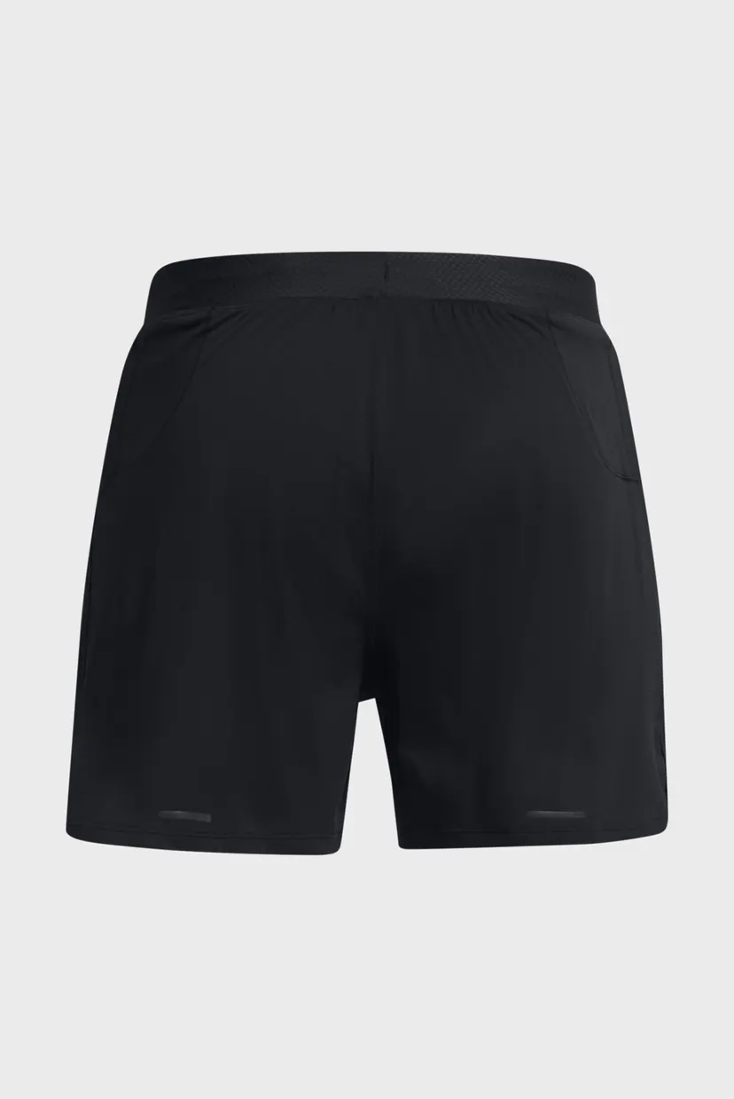 Чоловічі чорні шорти UA LAUNCH ELITE 5'' SHORTS 7