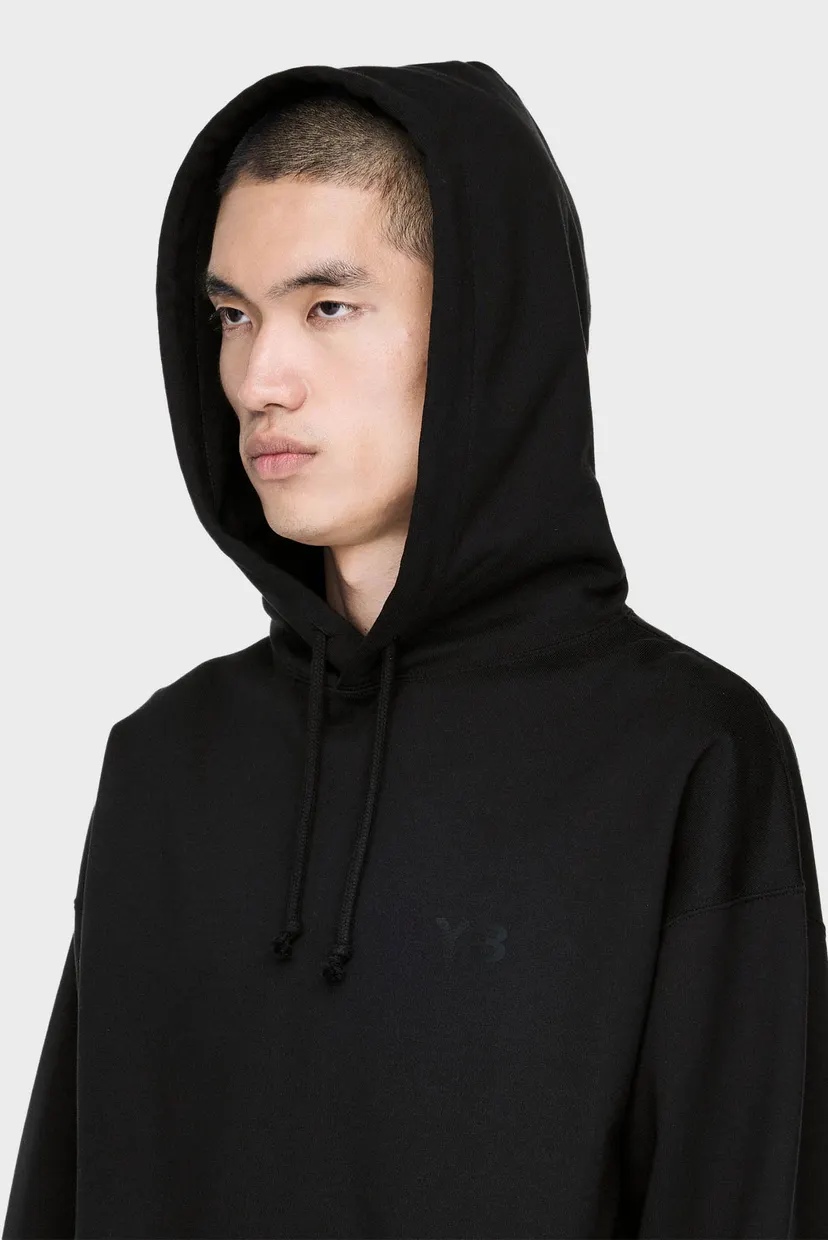 Черное худи Y-3 FT (унисекс) 8