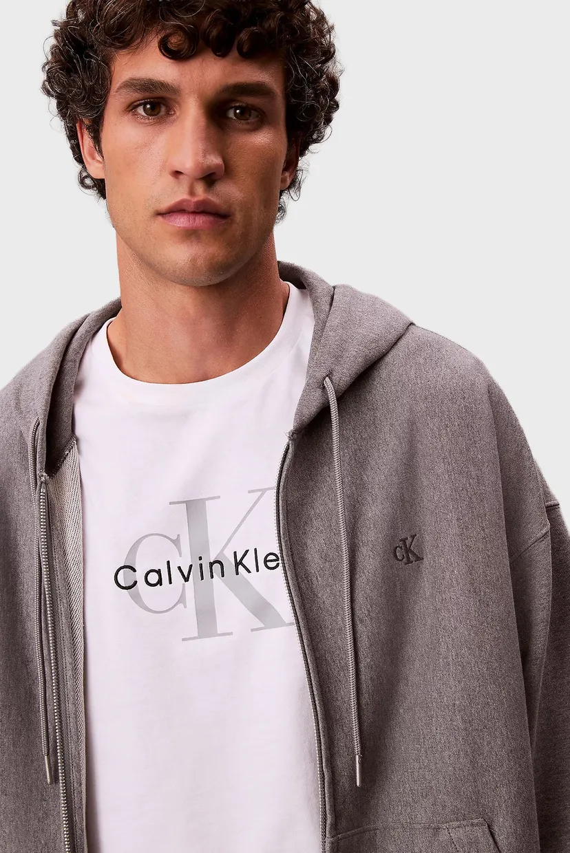 Чоловіче сіре худі PREMIUM TERRY MONOGRAM 5
