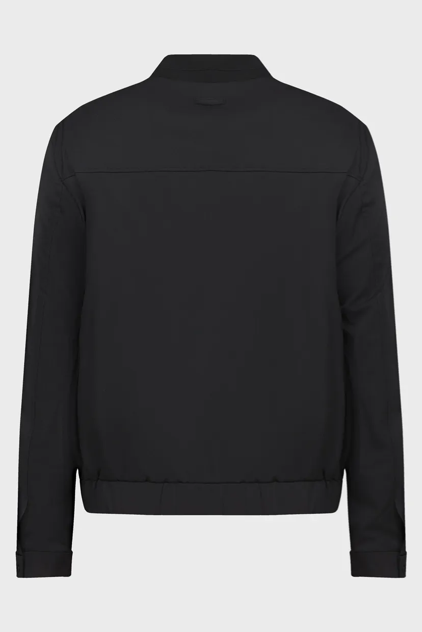 Мужской черный бомбер TRAVEL GABARDINE BOMBER 7
