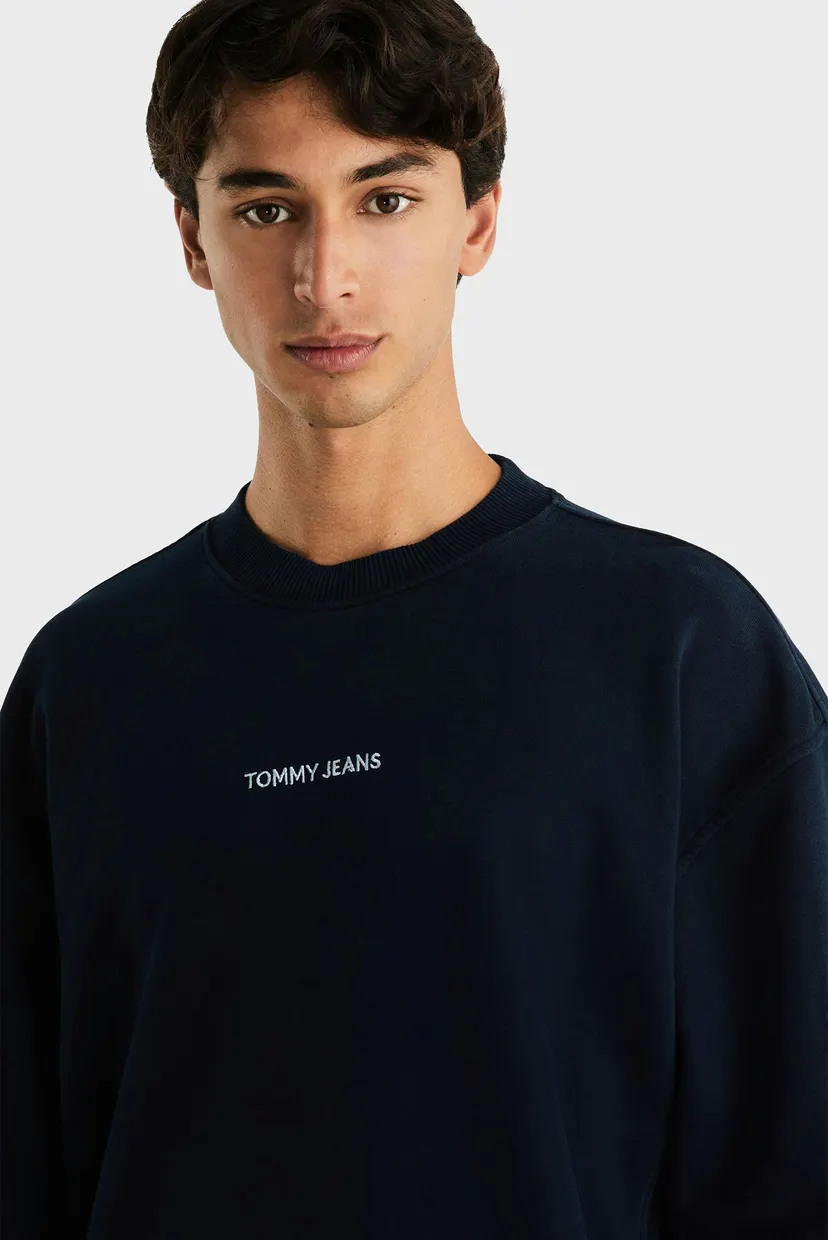 Мужской темно-синий свитшот TJM RLX S CLASSIC CREW EXT 4
