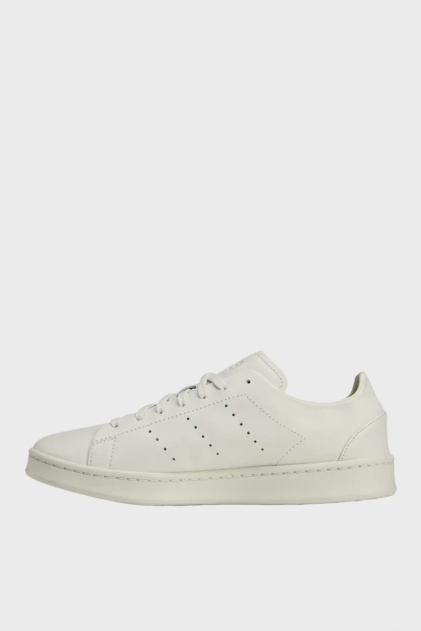 Світло-сірі шкіряні снікерси Y-3 Stan Smith 6