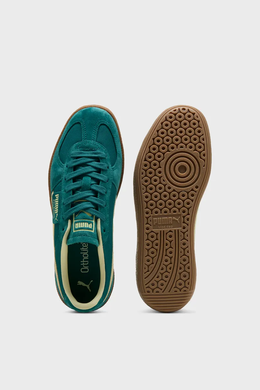 Темно-зеленые сникерсы Palermo Vintage Update Sneakers 4
