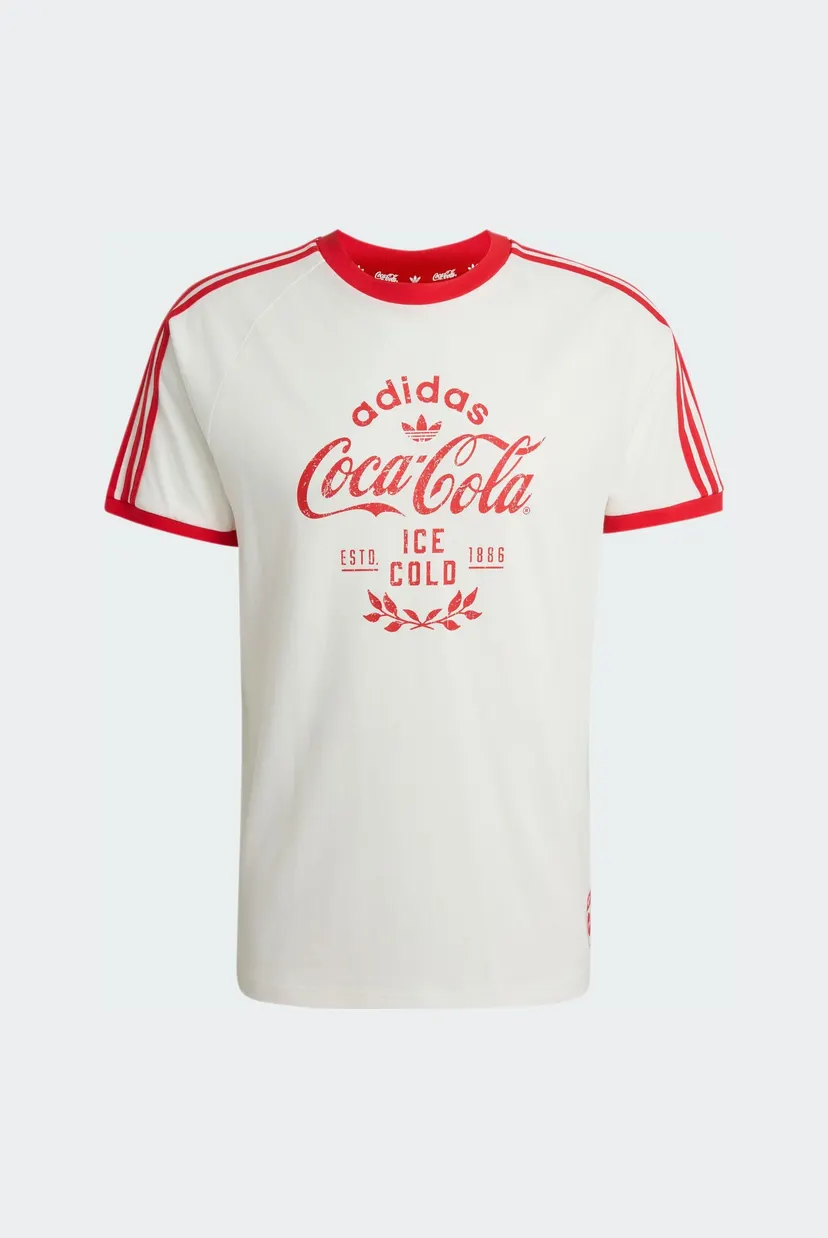 Чоловіча біла футболка з візерунком COCA COLA CLASSIC SPORT CALI 6